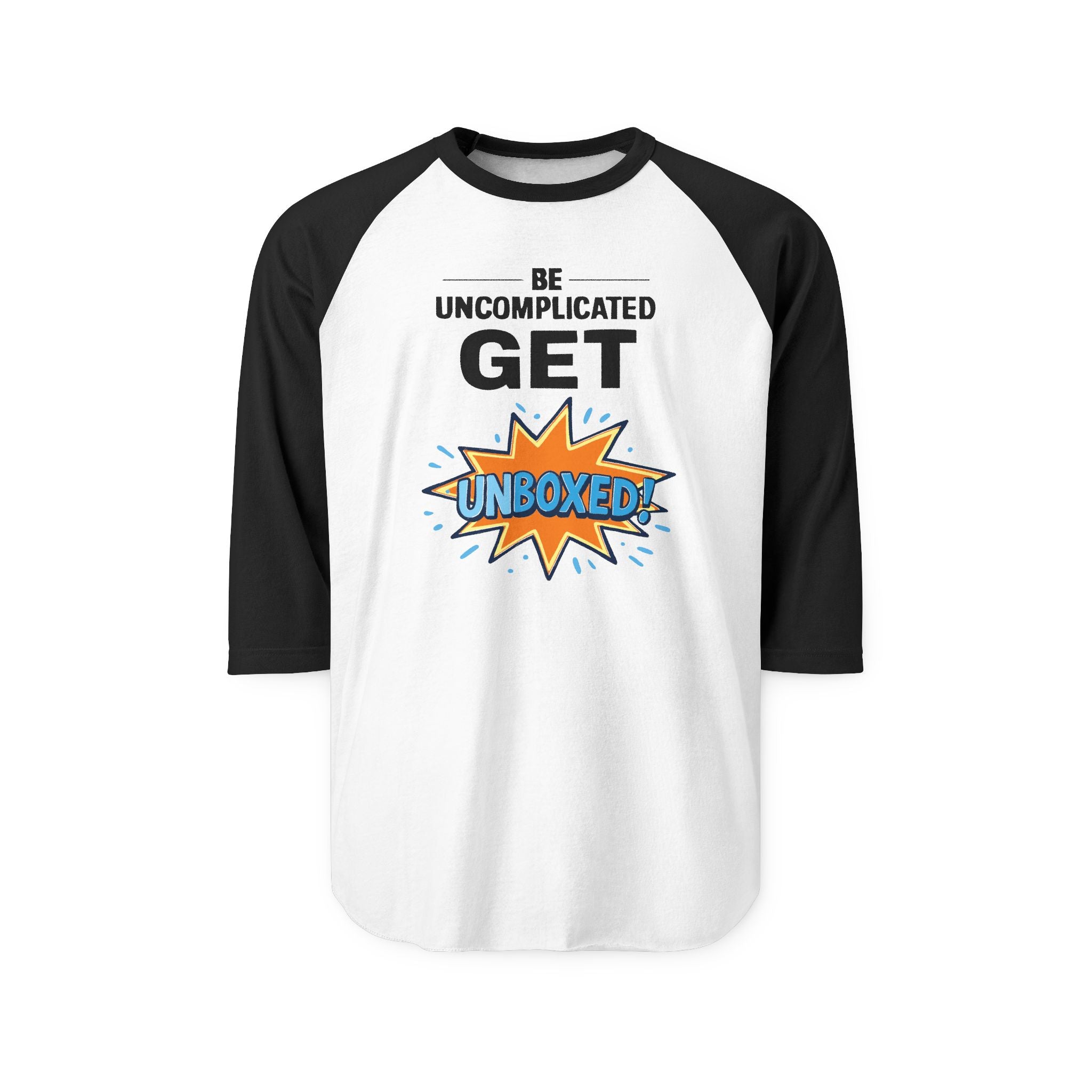 Unisex Three-Quarter Sleeve Raglan Shirt